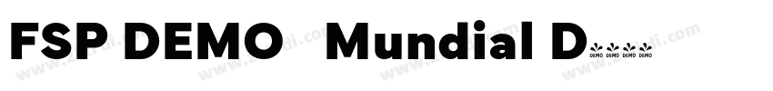 FSP DEMO   Mundial D字体转换